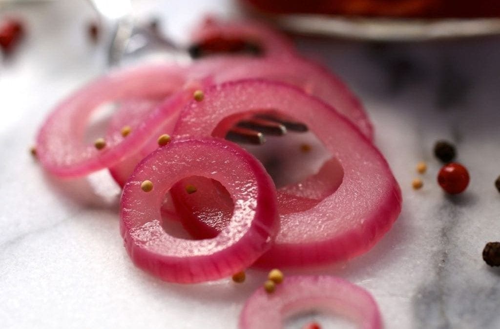 Quick-Pickled Red Onions