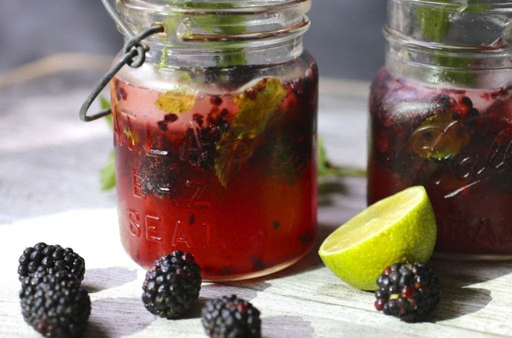 Blackberry-Ginger Fizz
