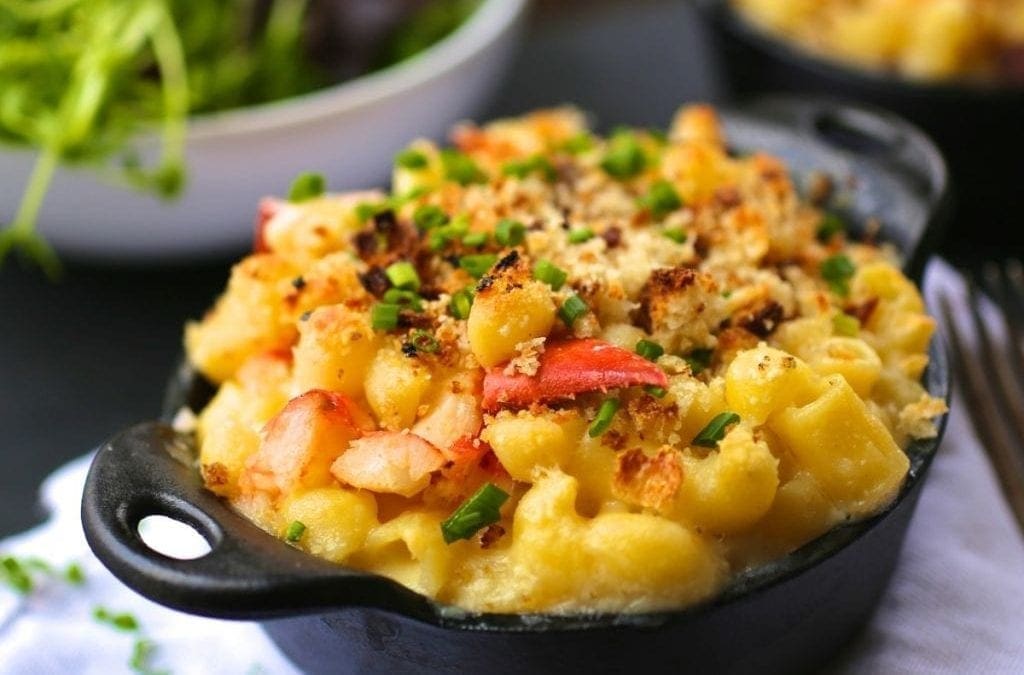 Lobster Mac and Cheese (with Garlic & Lemon Breadcrumbs)