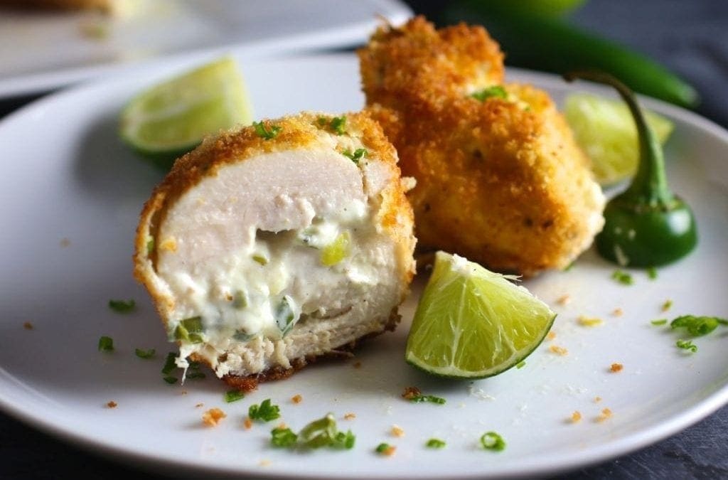 Jalapeño Popper Stuffed Chicken Breasts