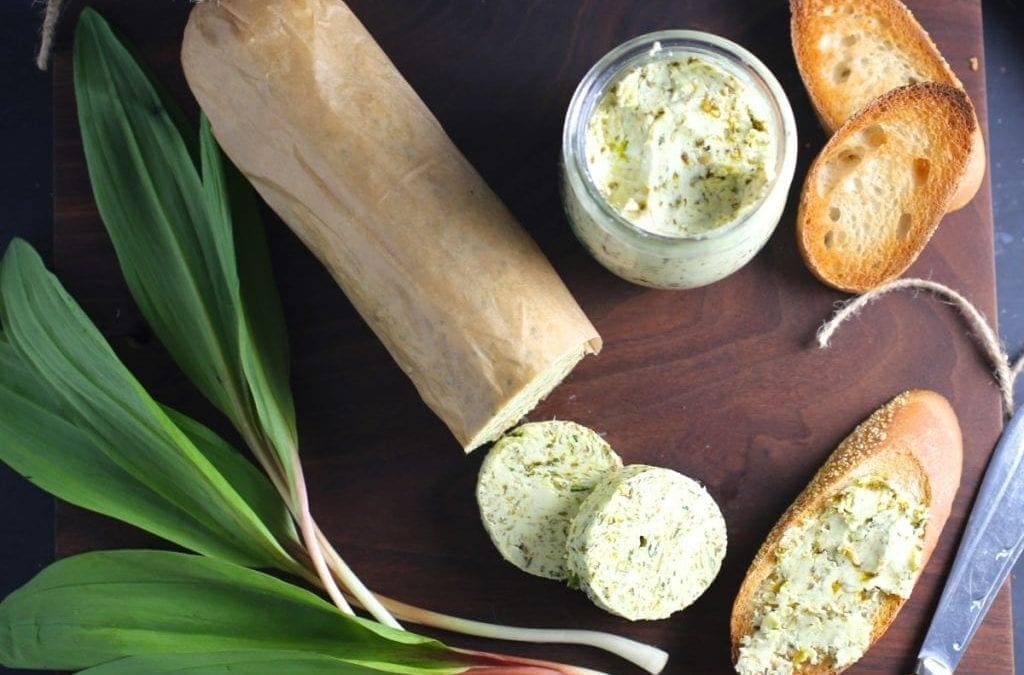 The Most Delicious Ramp Butter