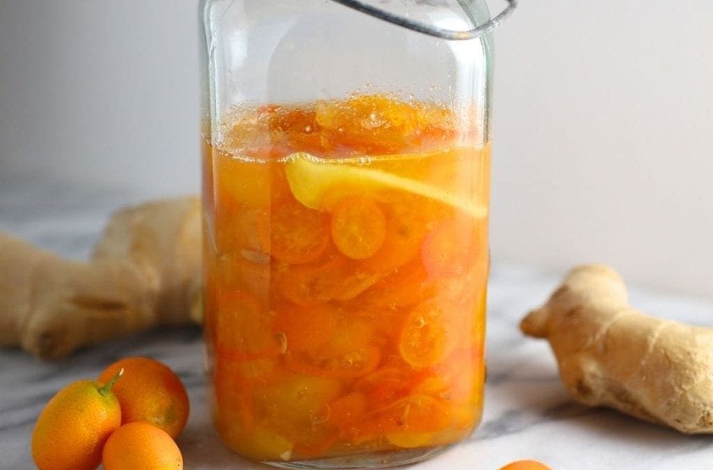 Kumquat-Ginger Syrup