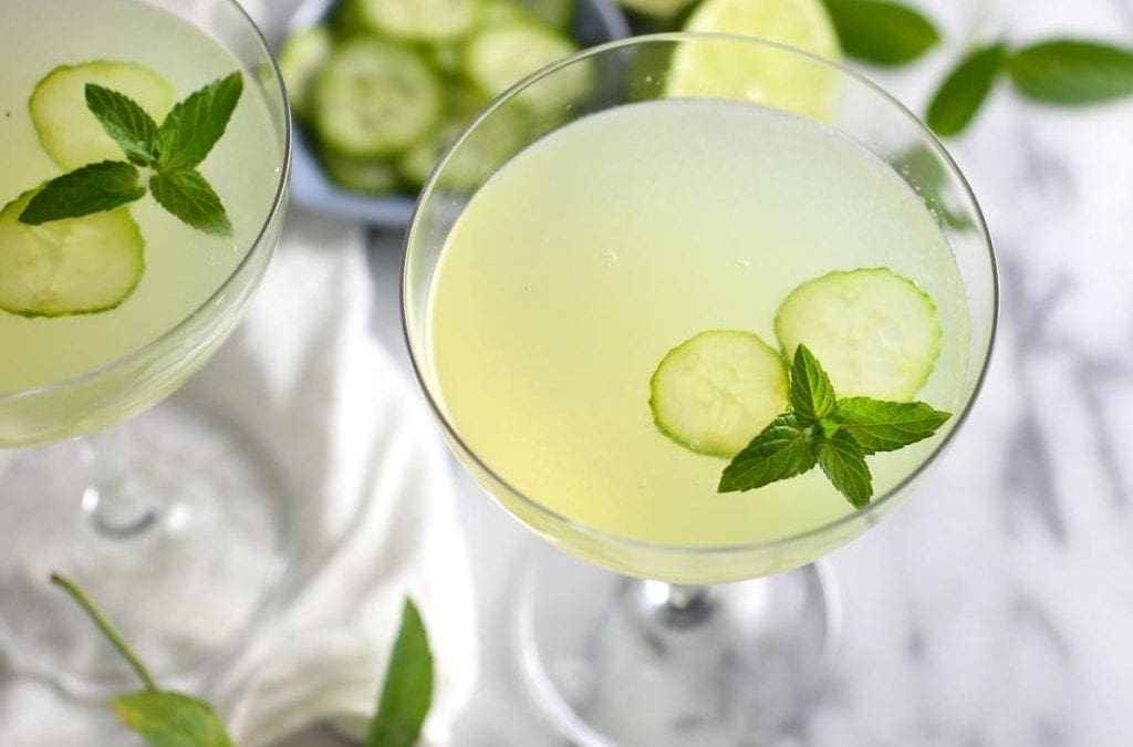 Refreshing Summer Cucumber and Mint Gimlet