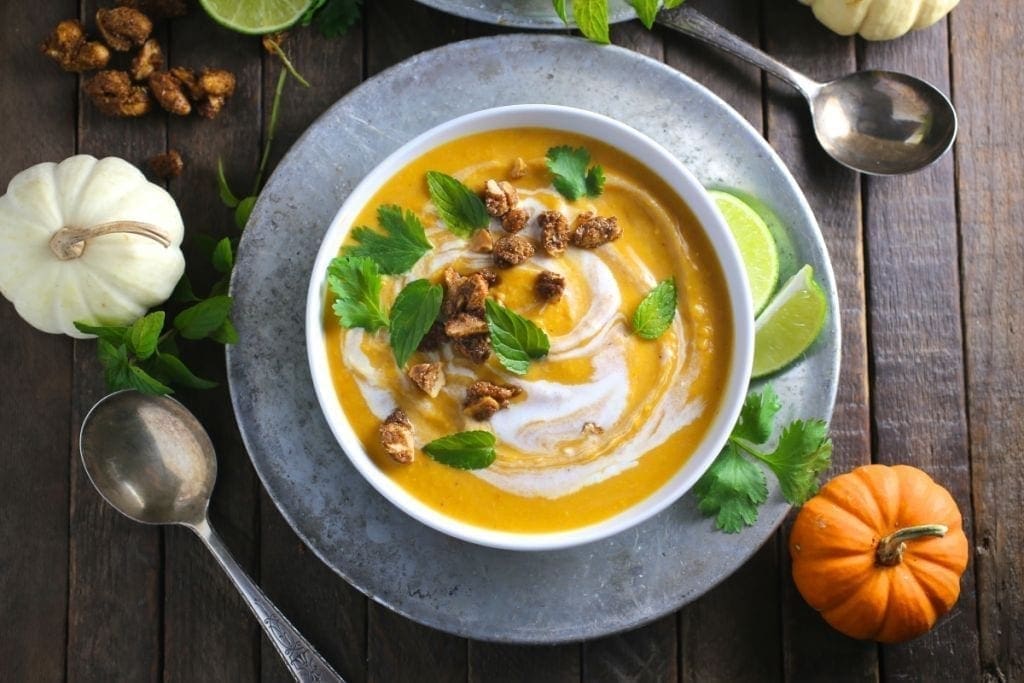 Thanksgiving recipes: Thai Coconut Curry Butternut Squash Soup