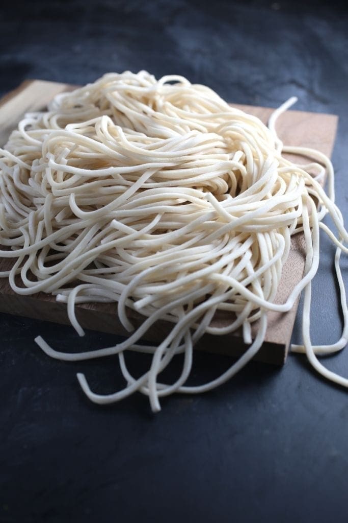 Fresh Chinese wheat noodles
