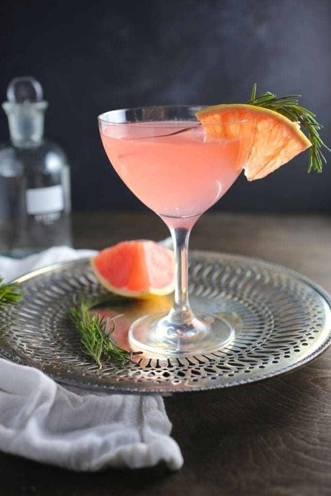 The French Tart - Grapefruit and Rosemary Cocktail