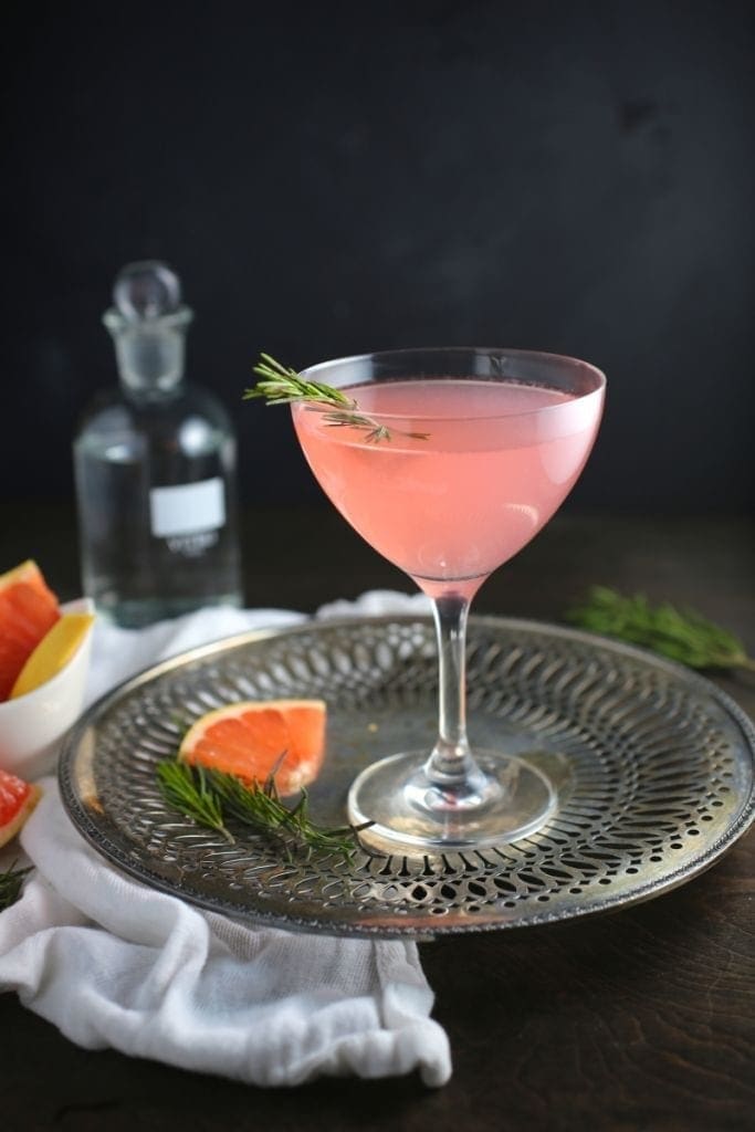 The French Tart - Grapefruit and Rosemary Cocktail