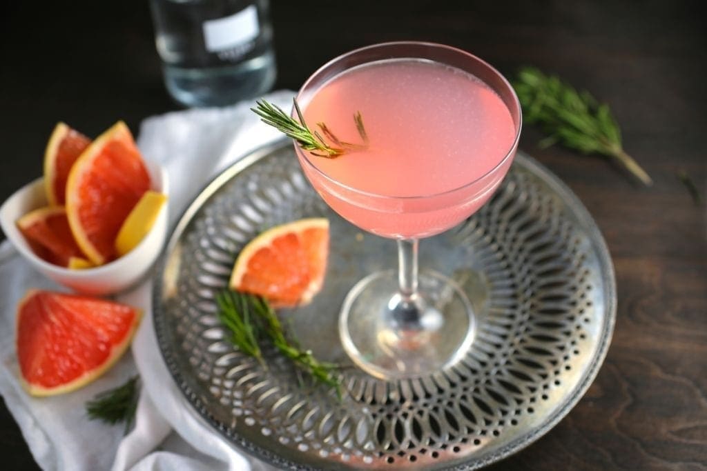 The French Tart - Grapefruit and Rosemary Cocktail