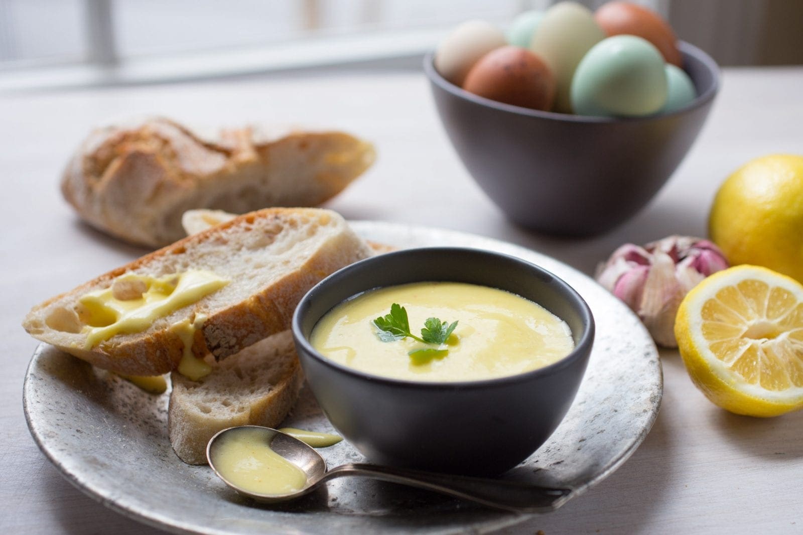 Creamy, Homemade Aioli (Garlic Mayonnaise) - Nerds With Knives