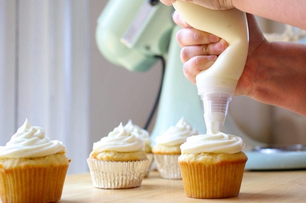 Coconut Key Lime Cupcakes