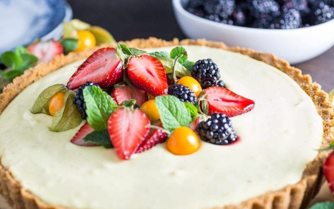 Vanilla Custard Tart with Berries