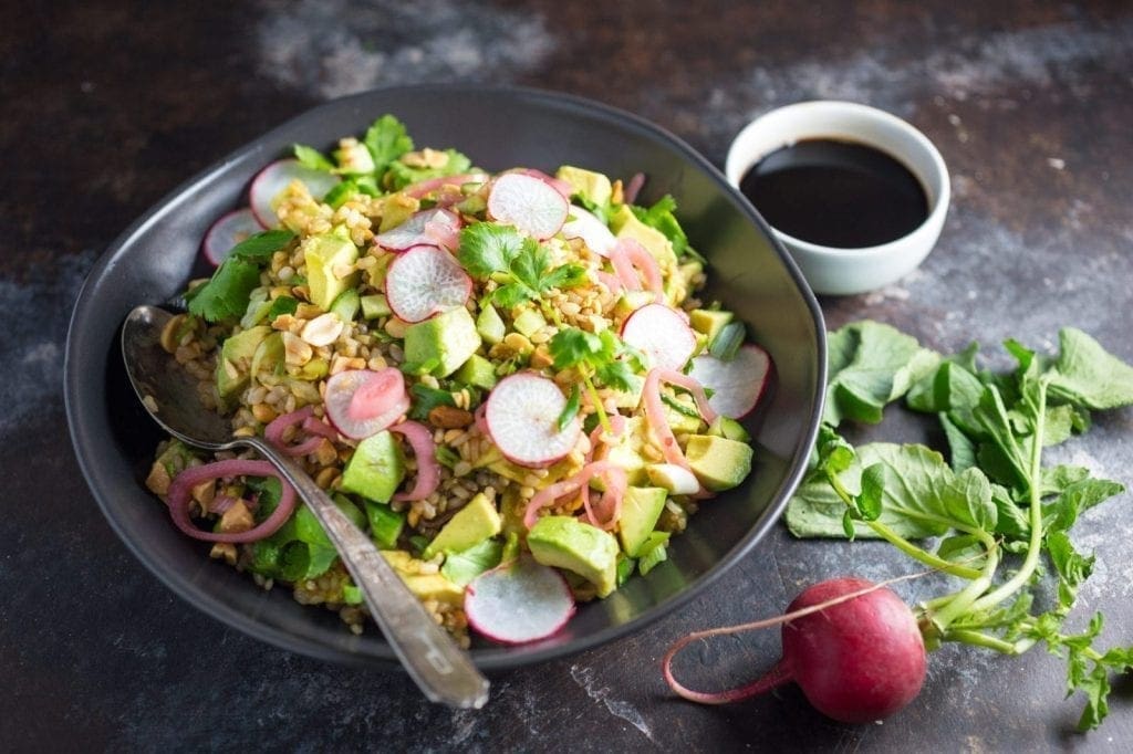 Teriyaki Brown Rice Salad