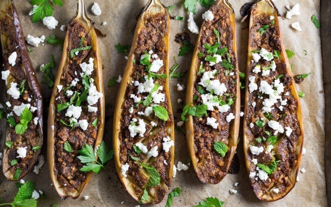 Yotam Ottolenghi’s Chermoula Roasted Eggplant