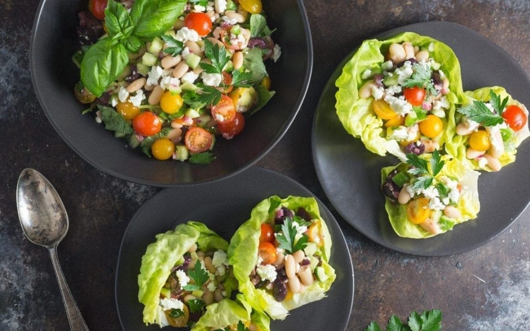 Quick-Marinated White Bean Salad With Feta