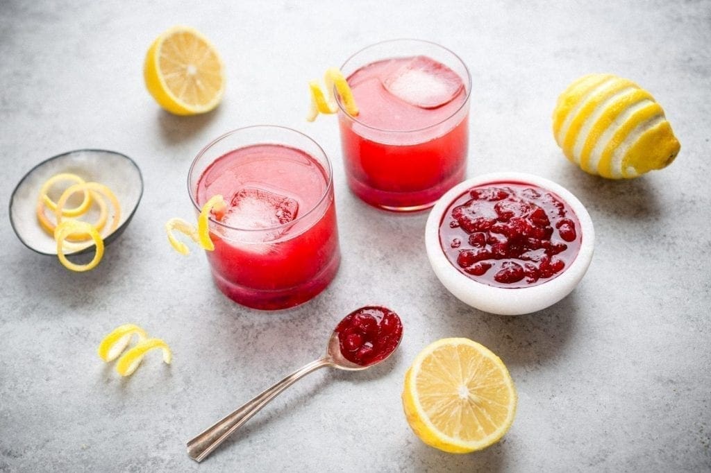 Cranberry Sauce Whisky Cocktail