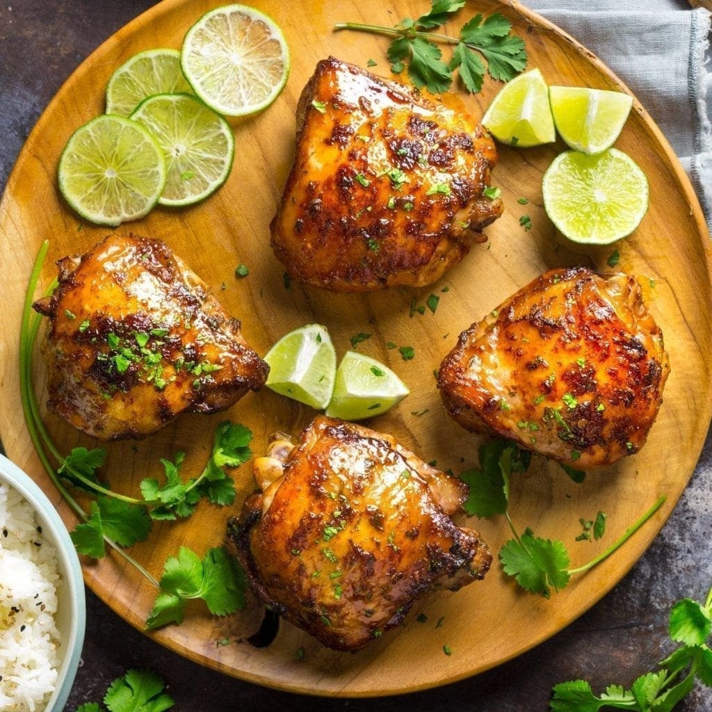 Vietnamese-Style Baked Chicken - an easy dinner from Nerds with Knives