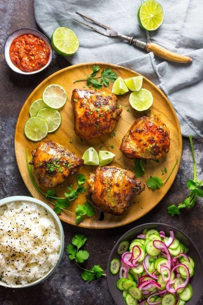 Vietnamese-Style Baked Chicken - an easy dinner from Nerds with Knives