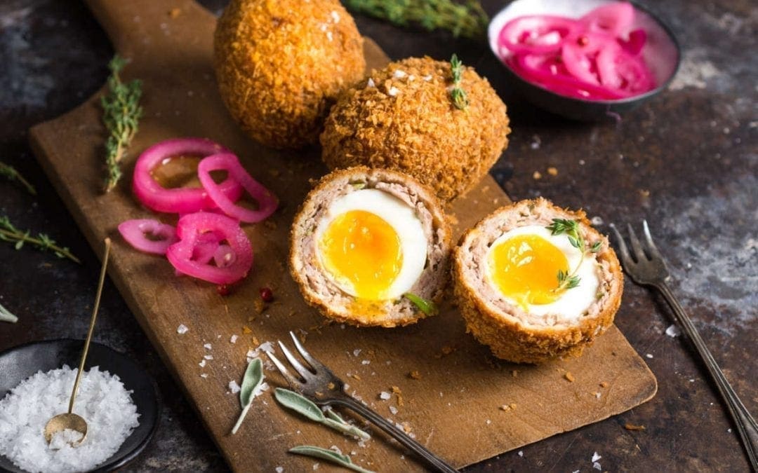 Scotch Eggs with a Perfect Runny Yolk