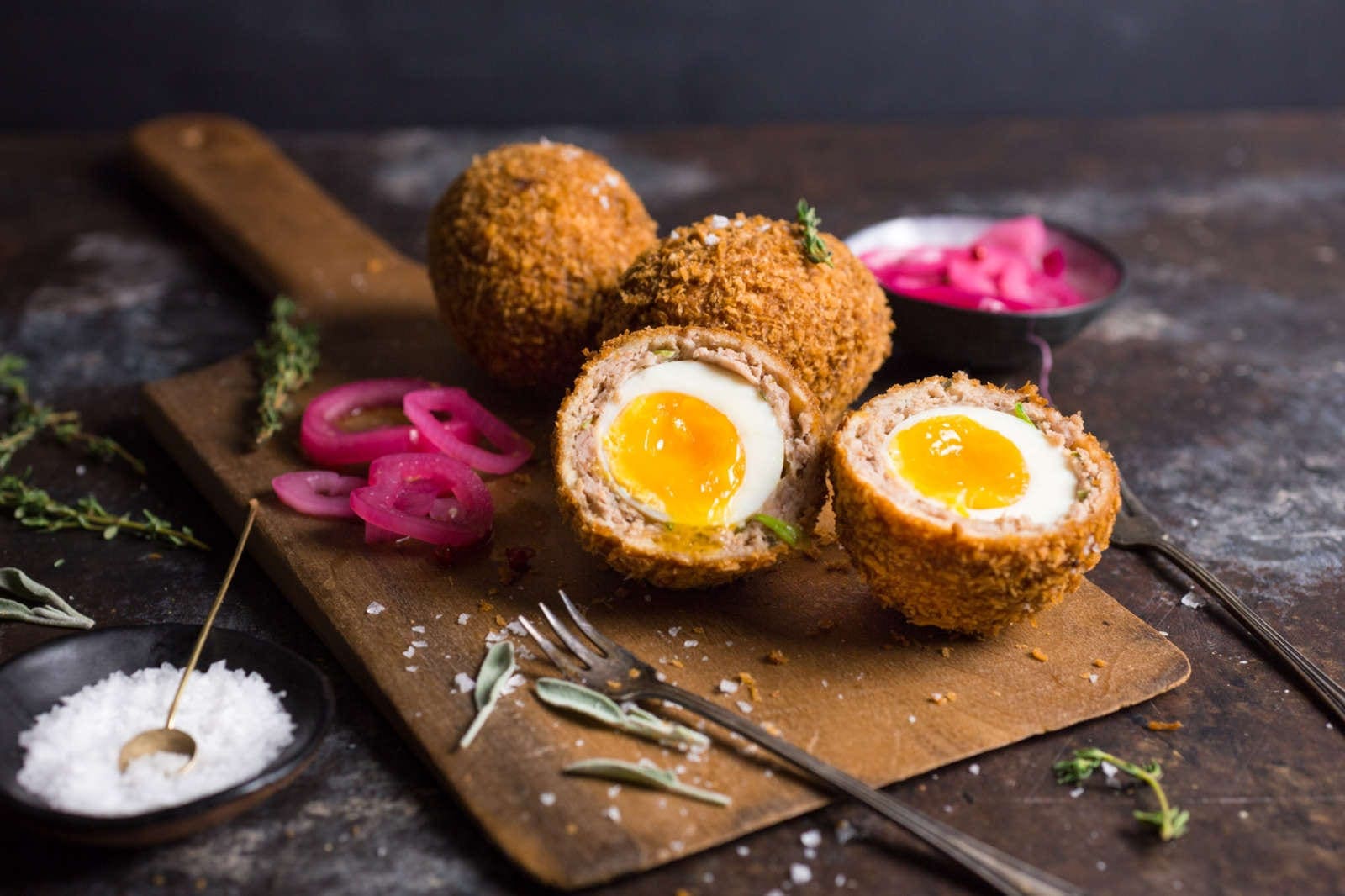 Scotch Eggs With A Perfect Runny Yolk - Nerds With Knives