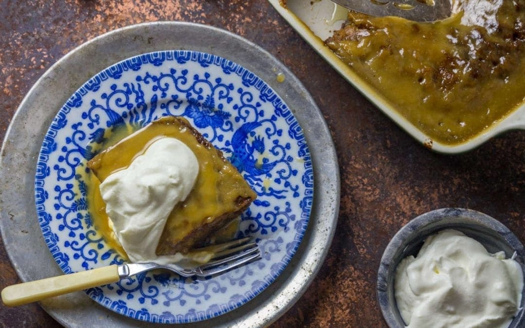 Sticky Toffee Pudding (warm date cake)