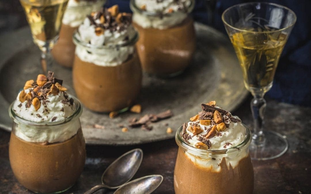Chocolate Frangelico Mousse — a Christmas Peek from Cork and Knife