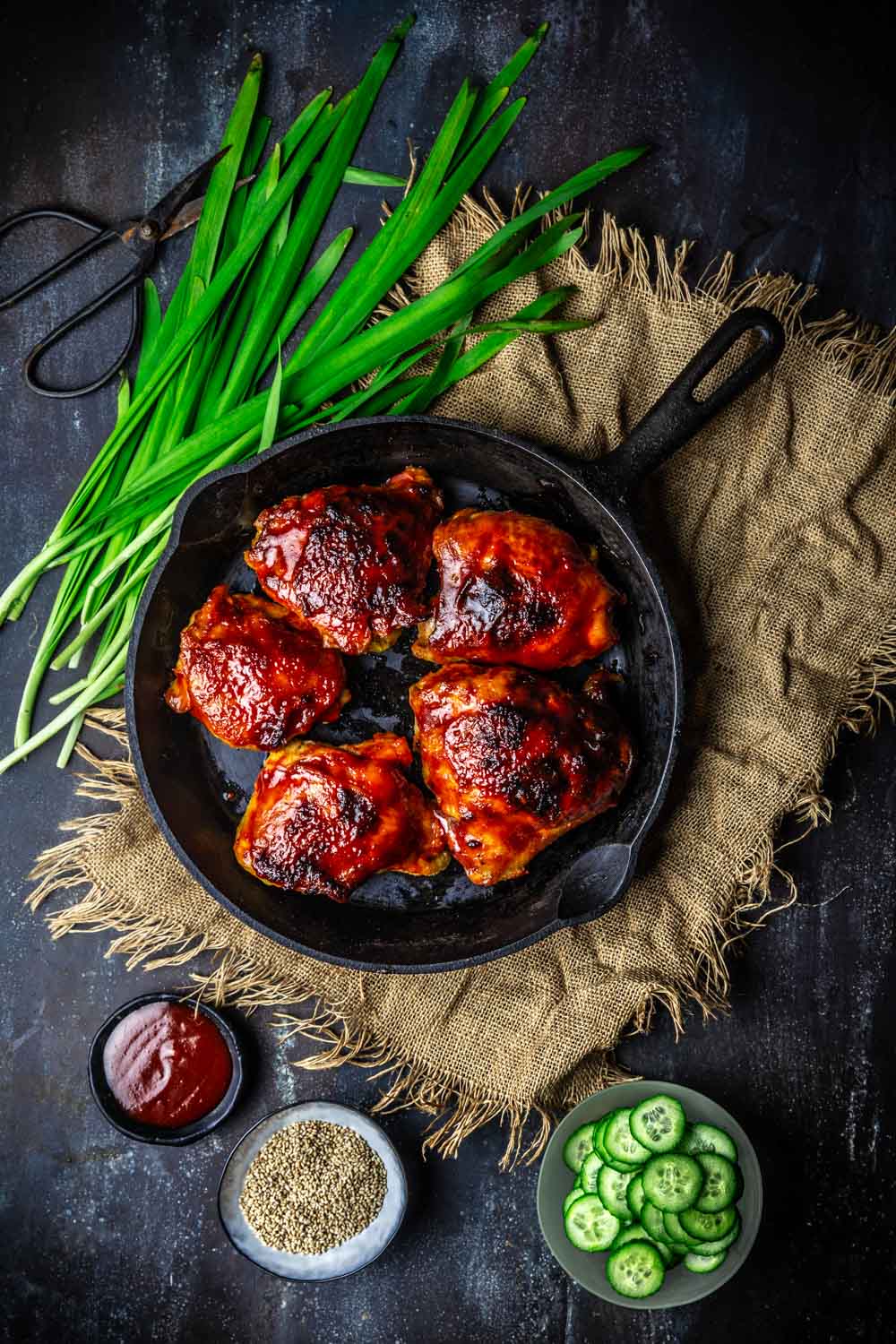 Sticky Gochujang Honey Chicken