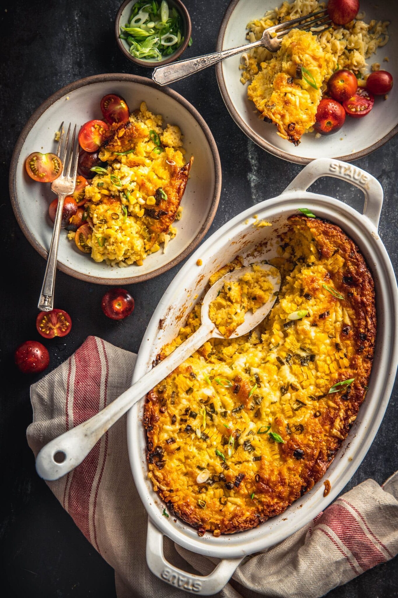 Cheddar Corn Pudding
