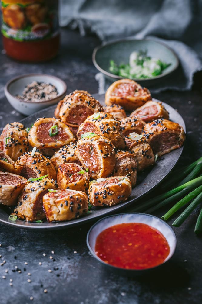 Dumpling-style Sausage Rolls