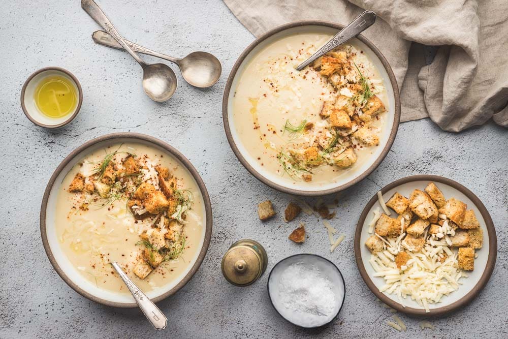 Cauliflower Cheddar Soup