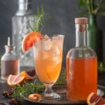 Cocktail with Blood Orange Syrup_DARK
