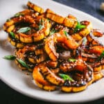 Delicata Squash with Miso-Maple Butter